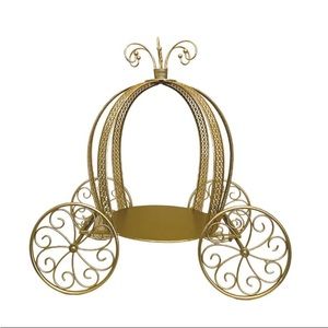 Carriage Cake Stand-Gold